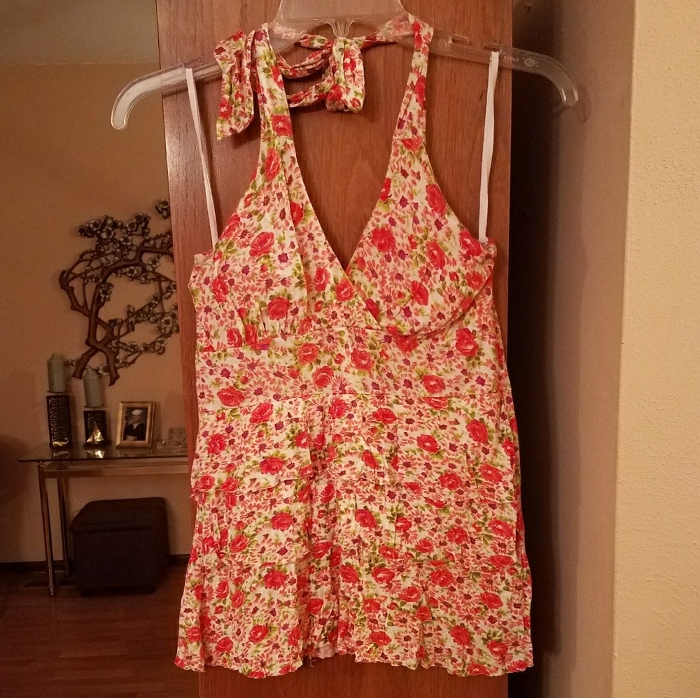 Deb Floral Halter Top