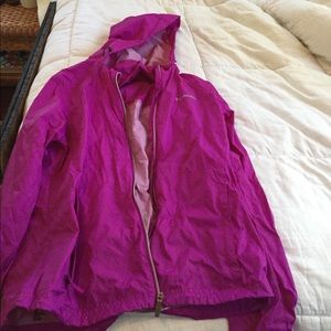 Columbia rain coat