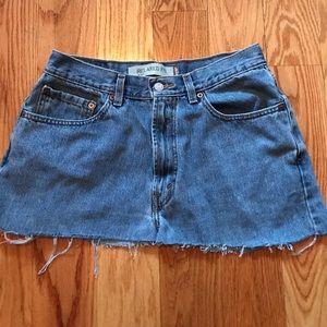 Vintage Levi's denim skirt