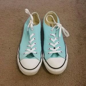 Aqua Blue Chuck Taylors