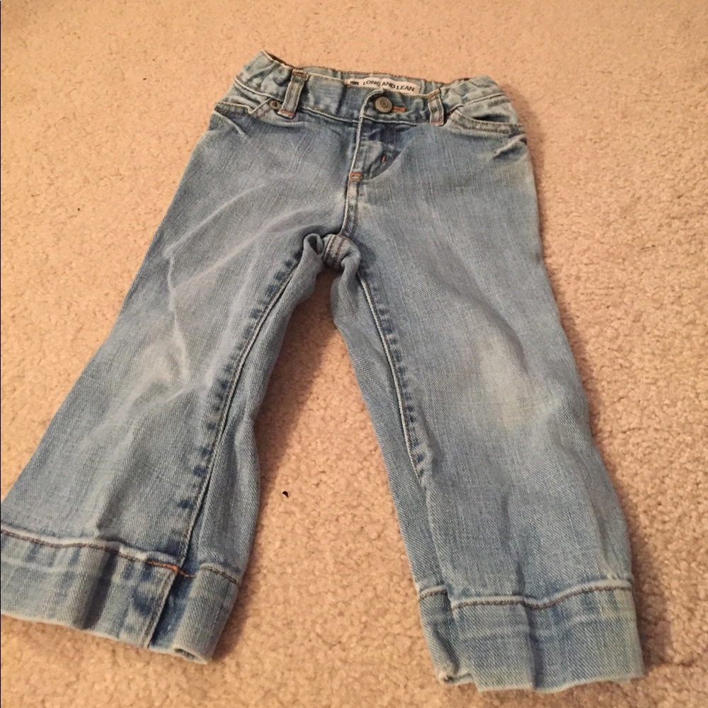 Long and lean baby Gap jeans