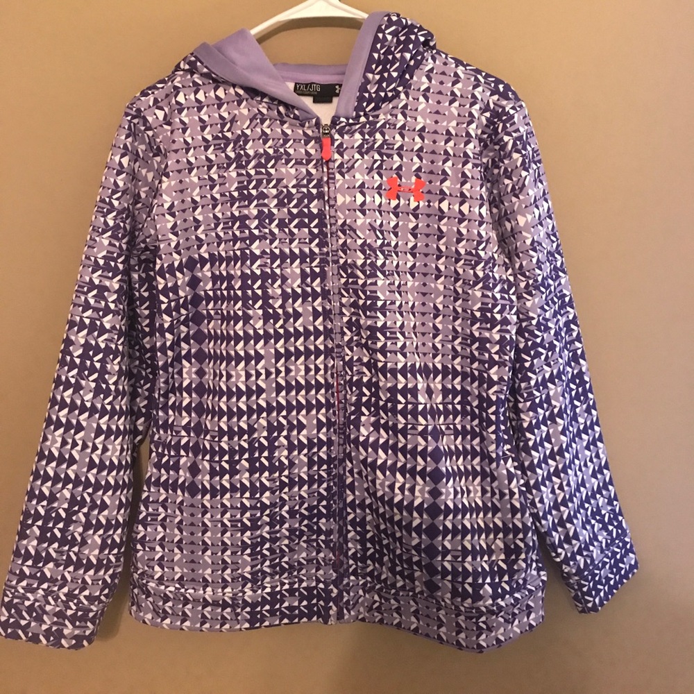 Under armour water STORM proof zip up