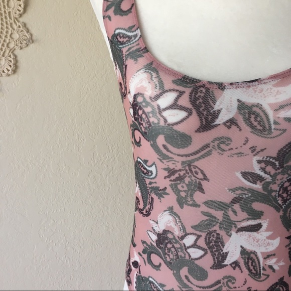 Intimately FP So Fresh floral sheer mesh bodysuit - Picture 3 of 8