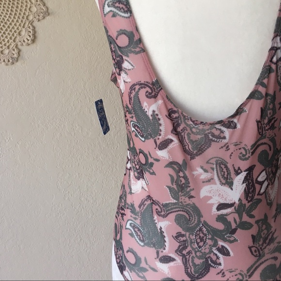 Intimately FP So Fresh floral sheer mesh bodysuit - Picture 6 of 8