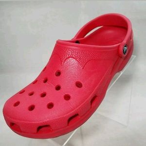 Crocs Crocband Red Slingback Women 10 Men 9