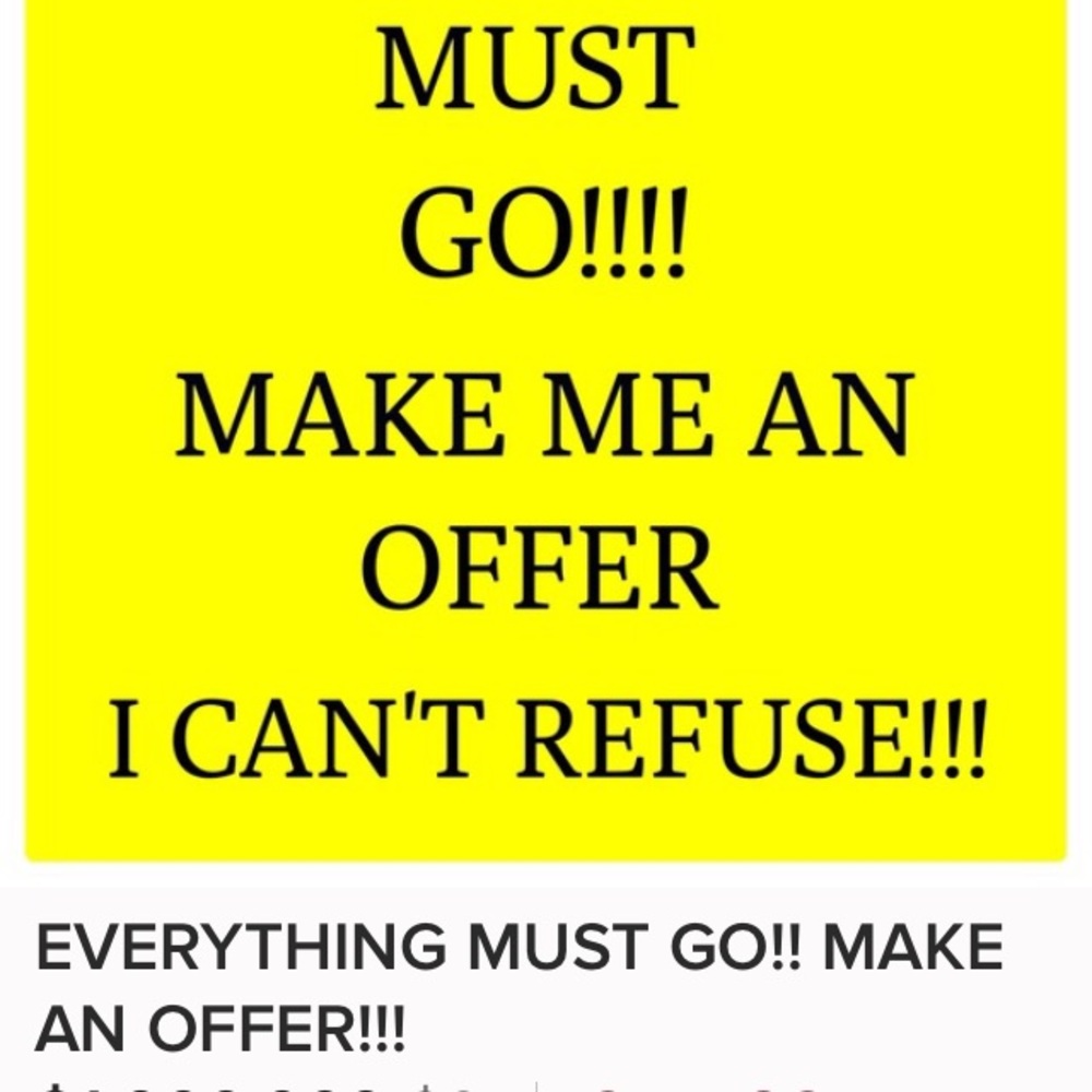 MOVING SALE ITEMS MUST GO /ALL REASONABLE OFFERS