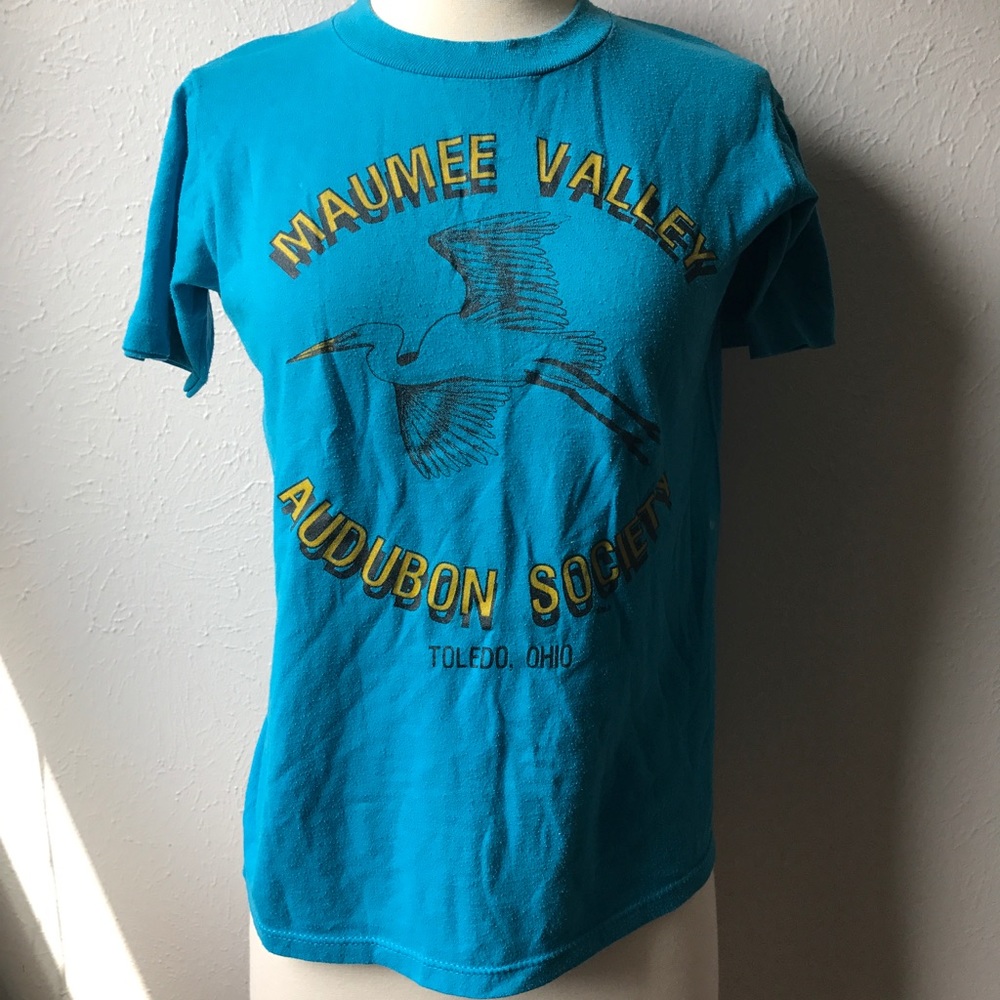Vintage 80s Maumee Valley Audubon Society Tshirt