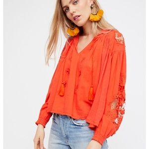 🎉HP🎉 Free People Tropical Summer Pullover