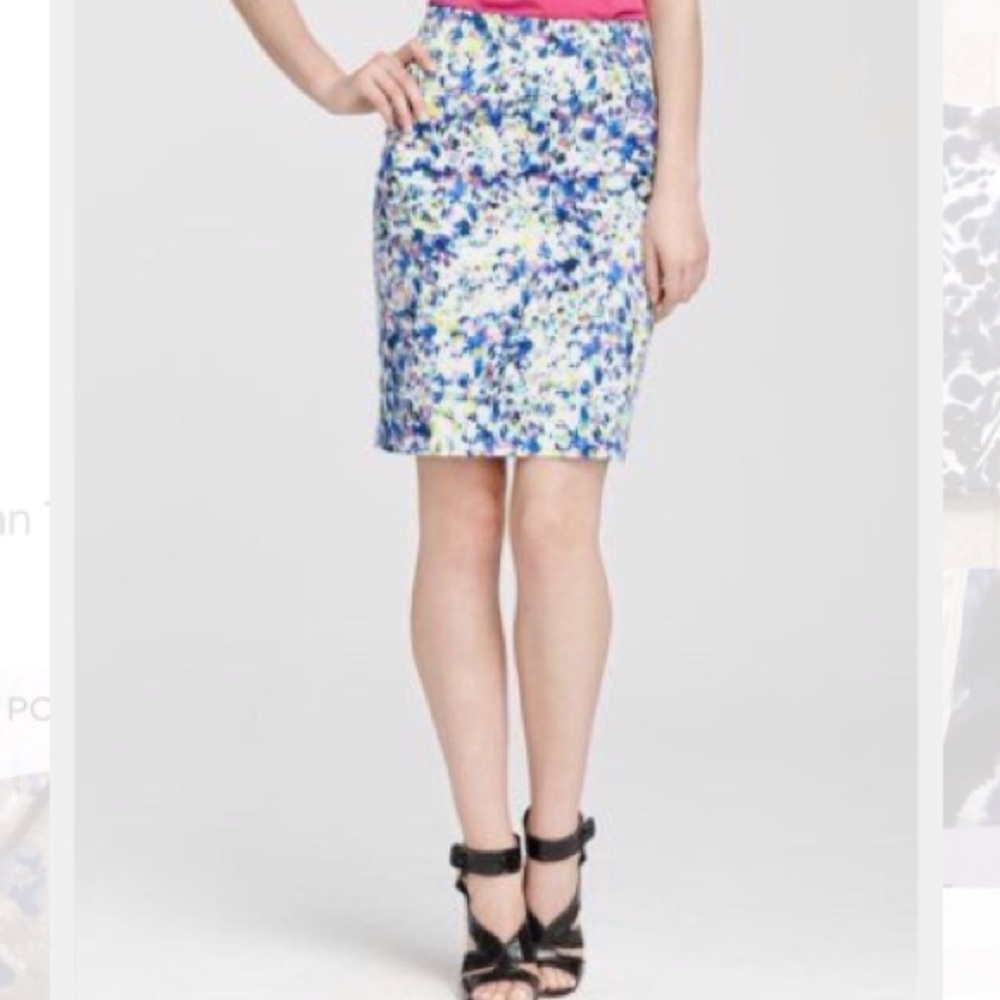🎉SALE!🎉Ann Taylor Watercolor Skirt - 00P