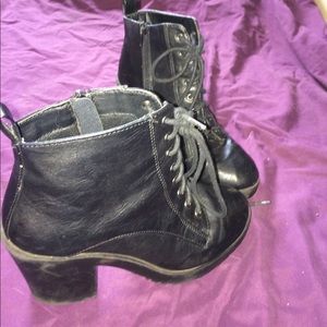 Fortune Dynamics Soda Lug heel combat boots