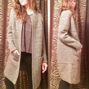 Banana Republic Sweater Wool Duster Coat • NWT