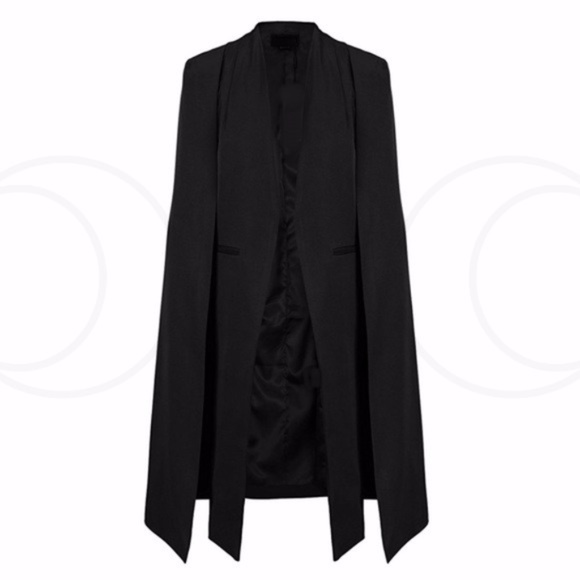 SALE! Midnight Cape Blazer - Picture 3 of 8