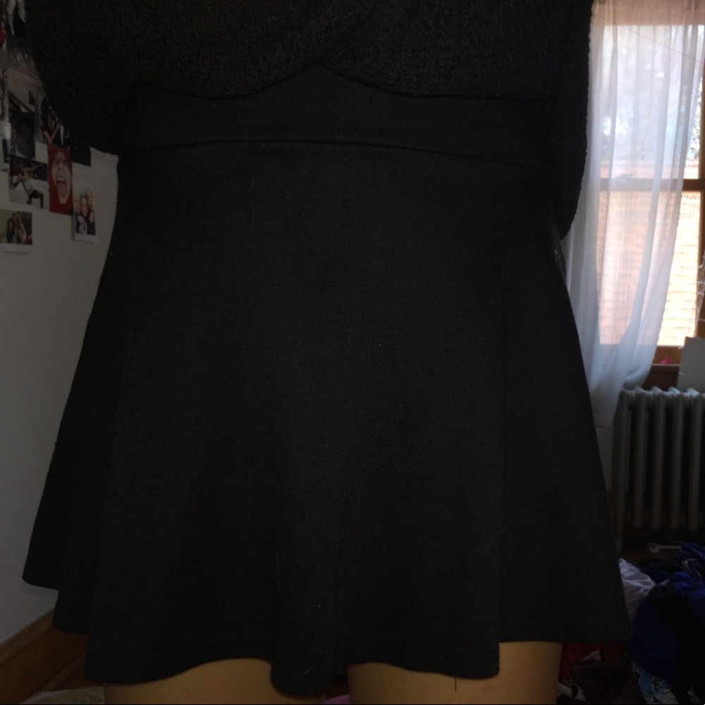 black full tilt mini skirt