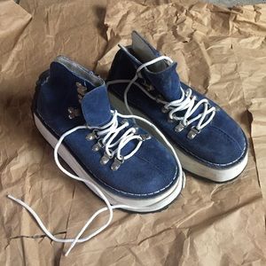 blue chunky sneaker creepers 💤