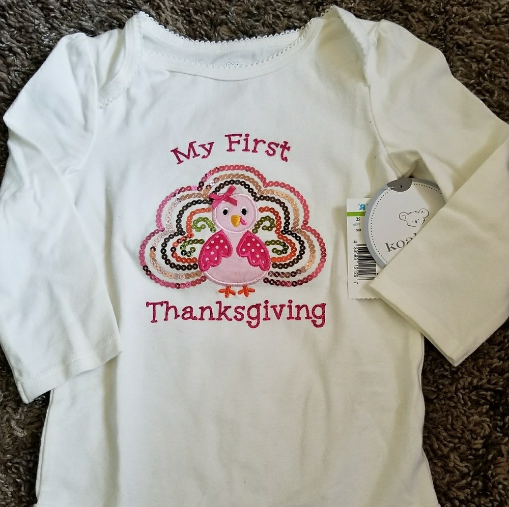 Koala kids thanksgiving 12-18 months NWT