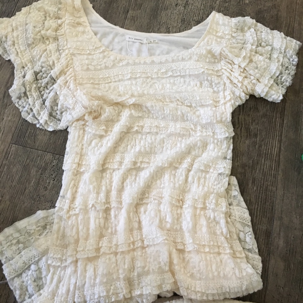 Ivory Boutique lace dress