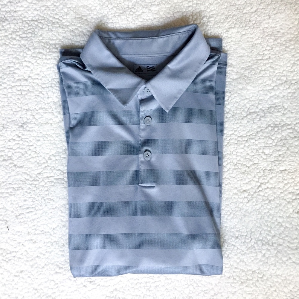 ADIDAS CLIMACOOL Gray Polo