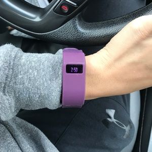 Purple Fitbit HR
