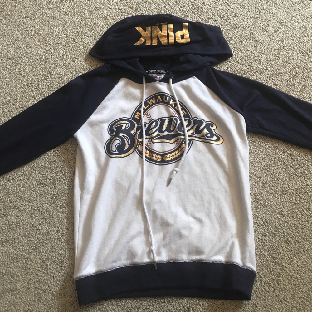 PINK brewers sweatshirt