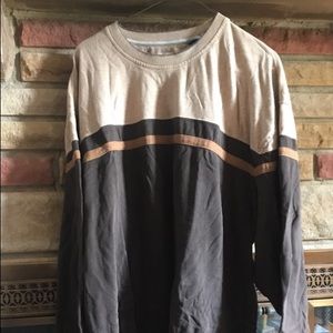 Brown long sleeve shirt