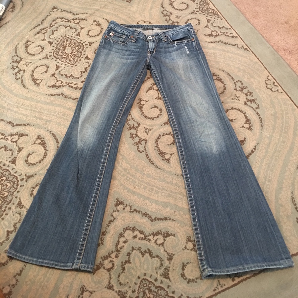 Big Star Boot Cut Jeans size 27 R - Picture 3 of 4