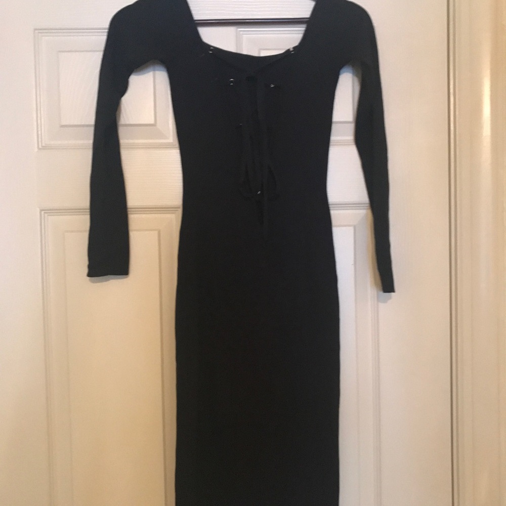 Sexy Black Mini Dress