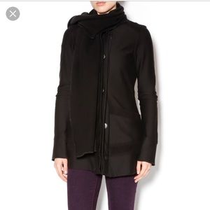 Beyond Yoga Jacket attached scarf jacket