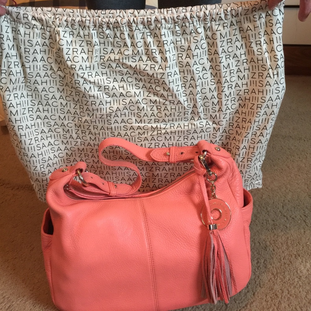🎀Isaac Mizrahi Salmon Purse🎀