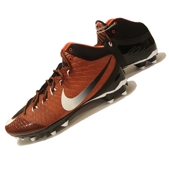 Nike CJ3 Pro TD Mid Football Cleats Orange Size 10 - Picture 2 of 8