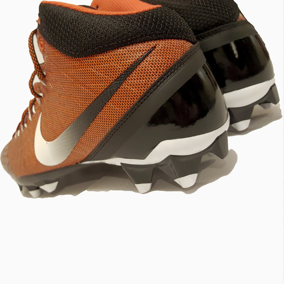 Nike CJ3 Pro TD Mid Football Cleats Orange Size 10 - Picture 5 of 8