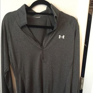 Under armour Charcoal Gray Quarter Zip