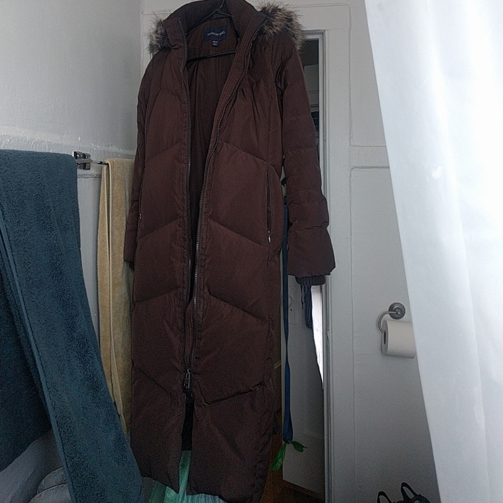 Lands end down coat