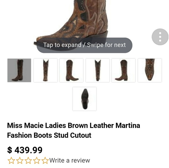Miss Macie cowboy boots NWT! - Picture 3 of 8