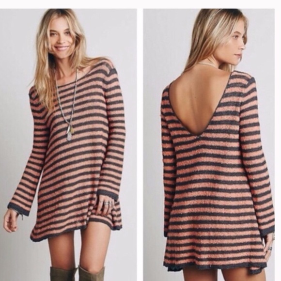Counting Stripes swing tunic by free people - Picture 1 of 2