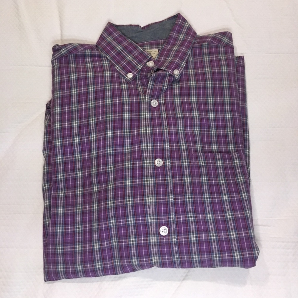 J.crew 2-ply button down shirt.