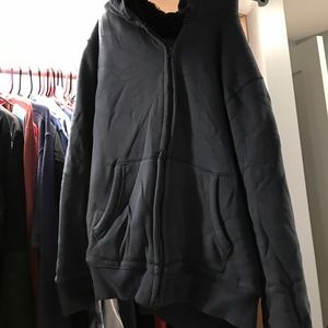 Men's furry sweatshirt