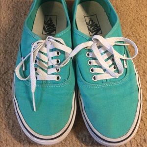 Teal Vans