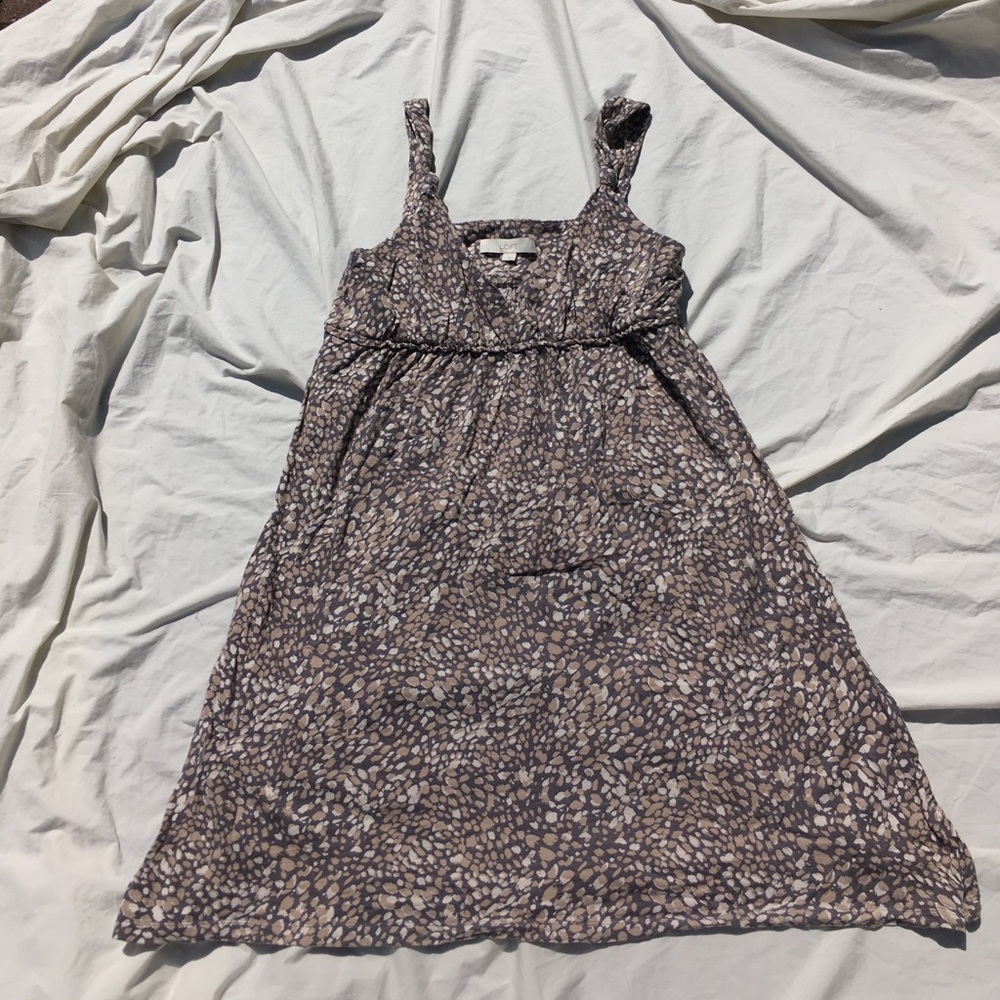 Loft sleeveless dress