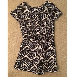 J Crew Short sleeve Romper
