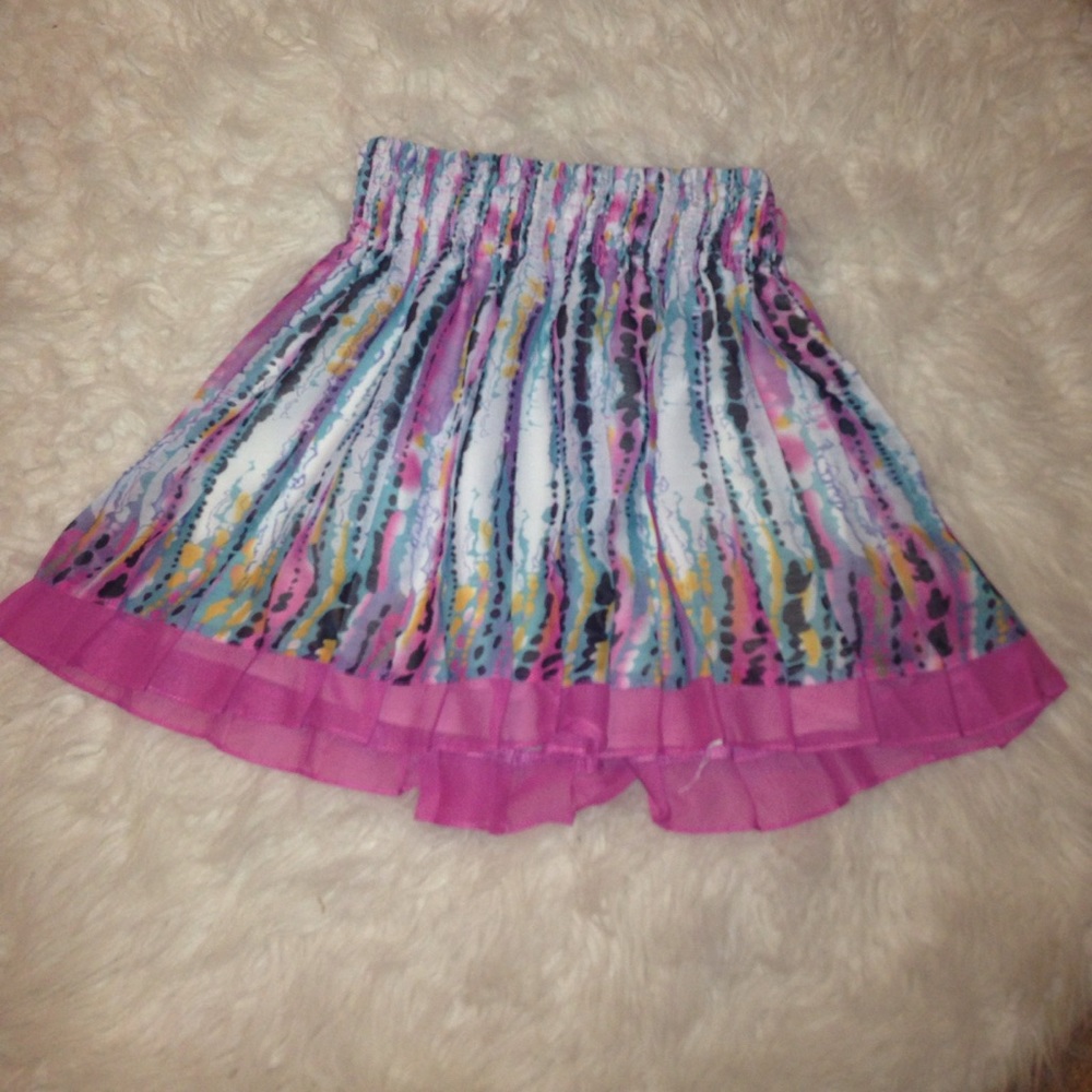 A mini skirt