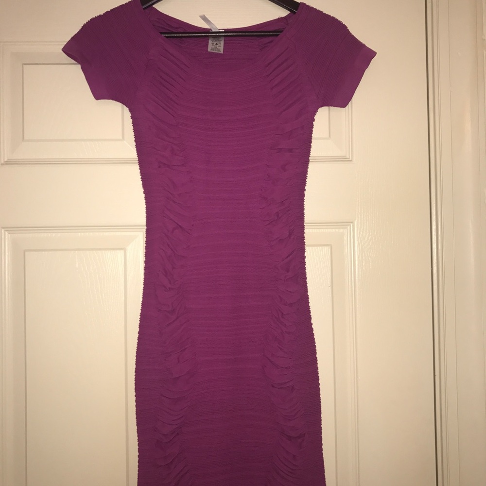 Dainty Pink Mini Dress