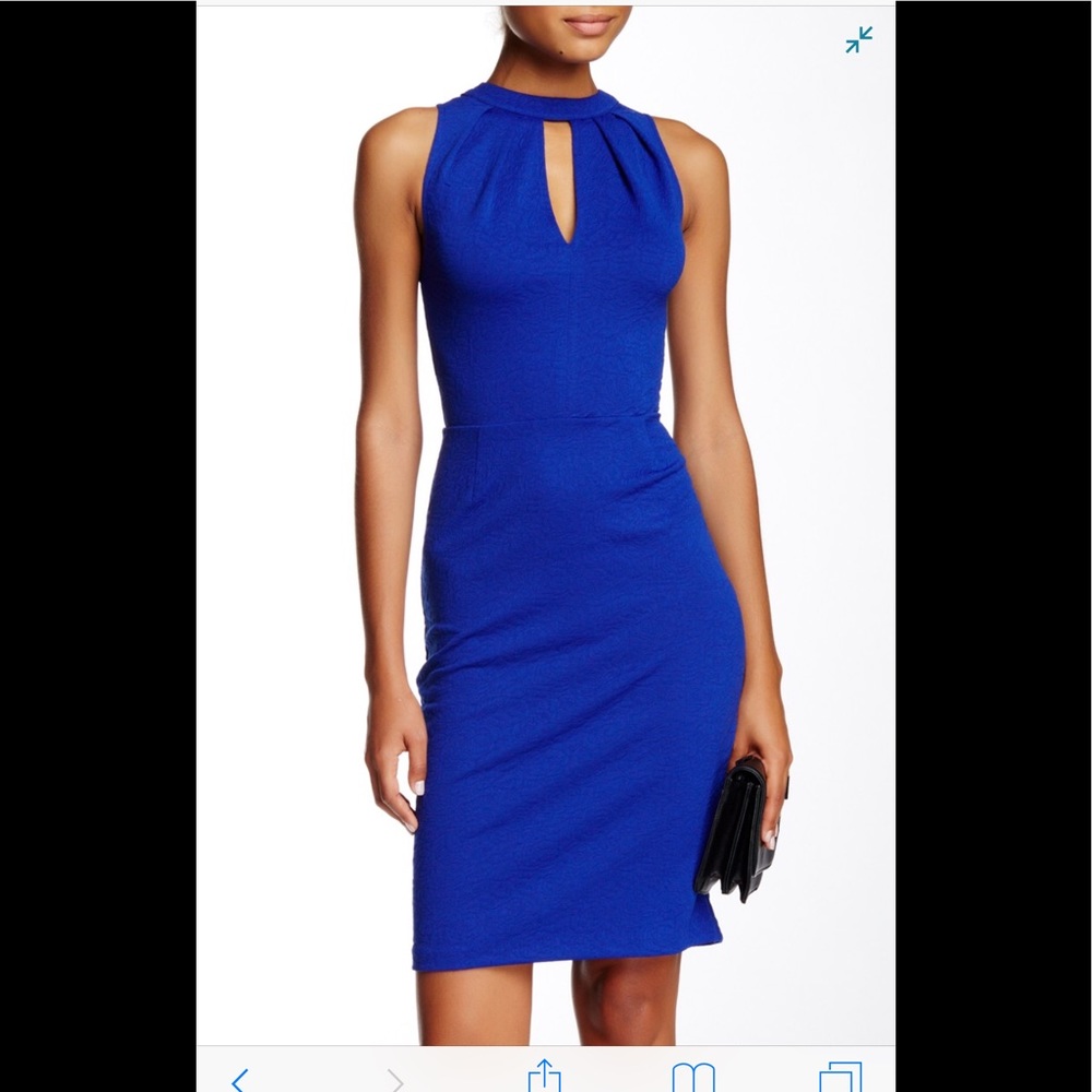Sleeveless cerulean blue dress- NVR WORN!