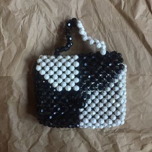 vintage beaded purse