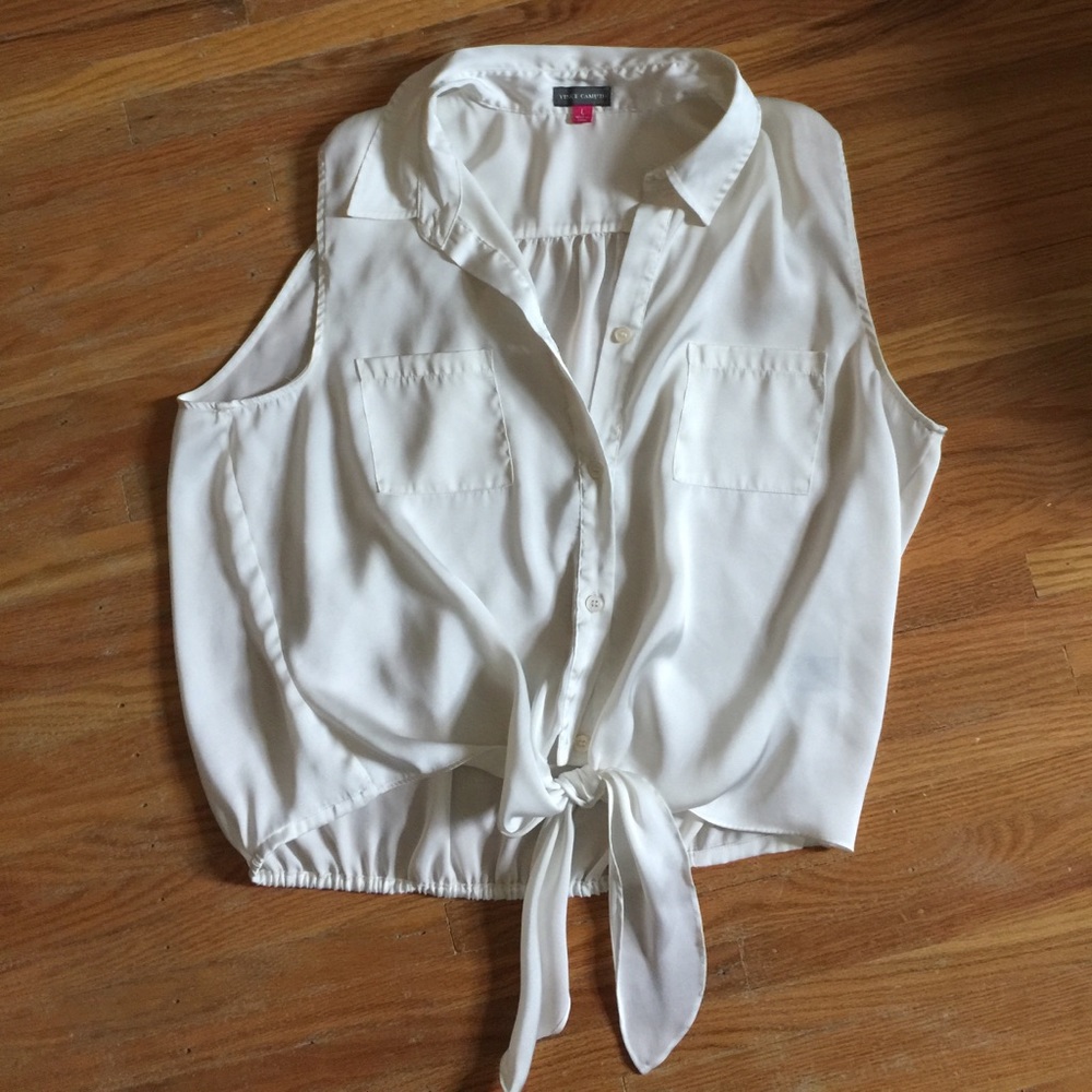 Silky button up collared shirt with pockets