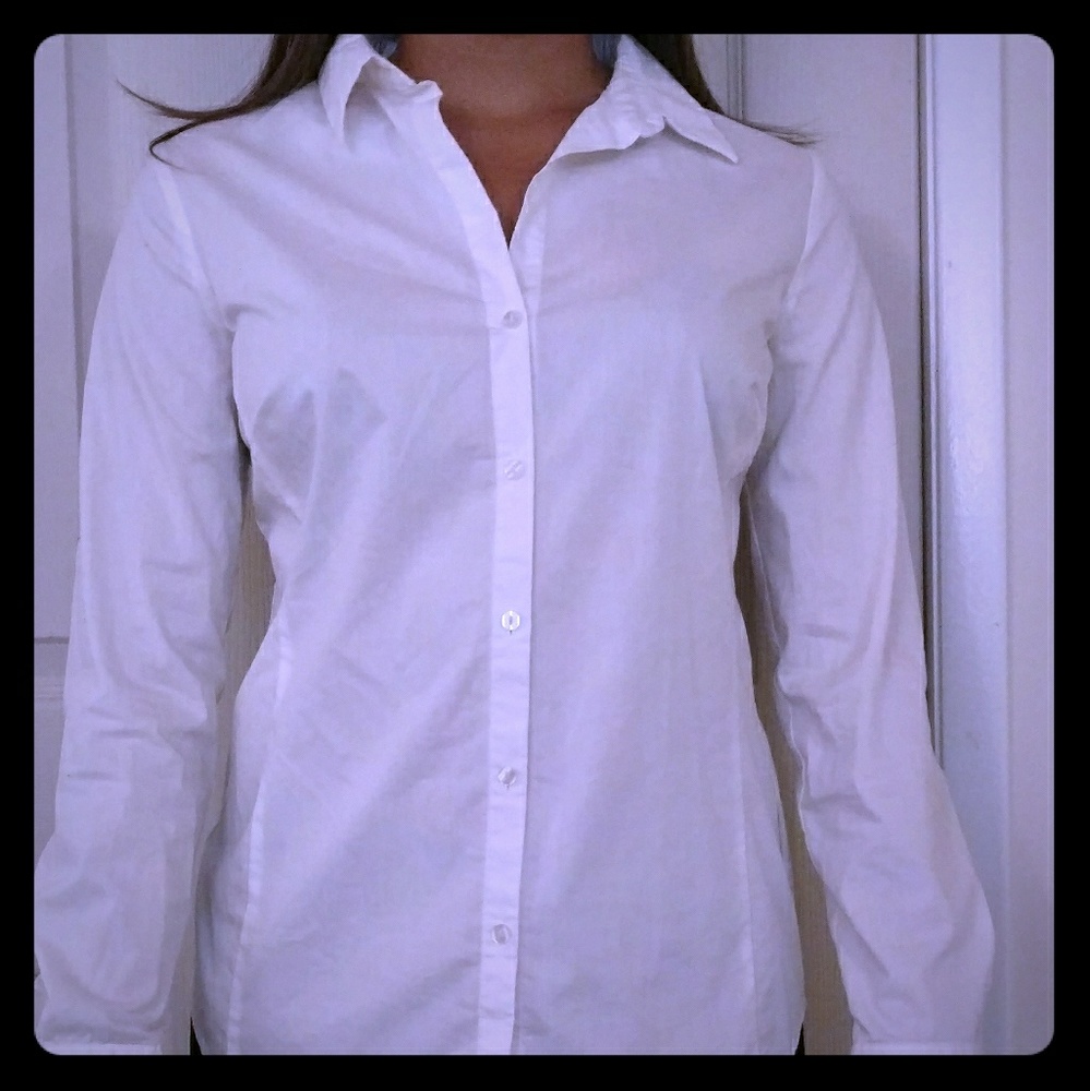 White button up shirt
