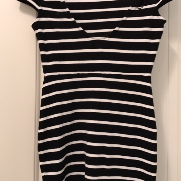 Striped bodycon dress - Picture 2 of 2