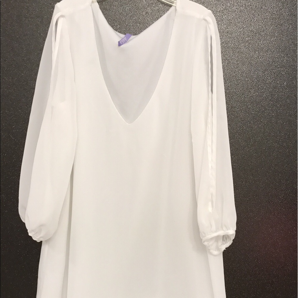 White dress