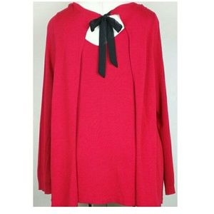 Lane Bryant tie back sweater