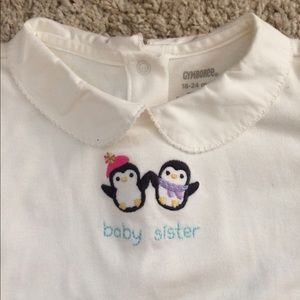 🎀 NWT Baby Sister Gymboree Onesie, 18-24 Months