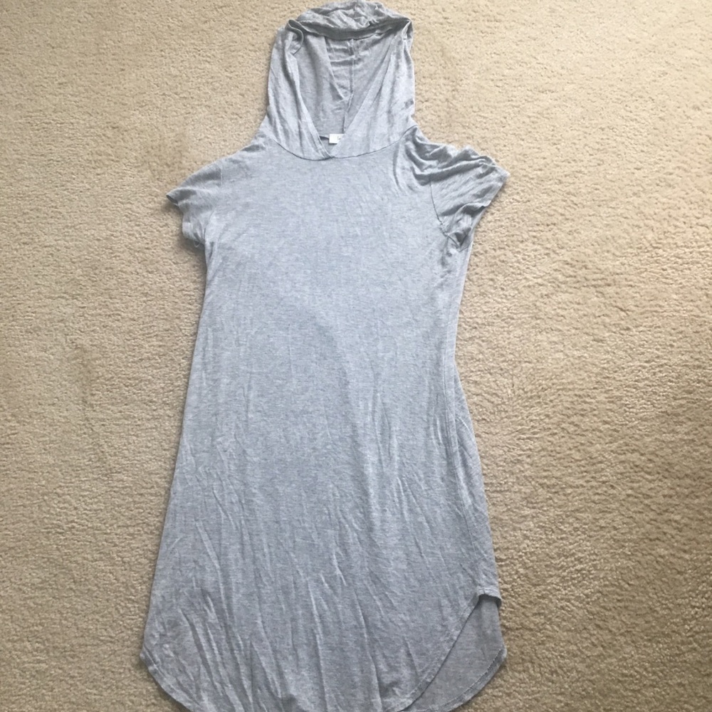 Grey Hoodie Dress